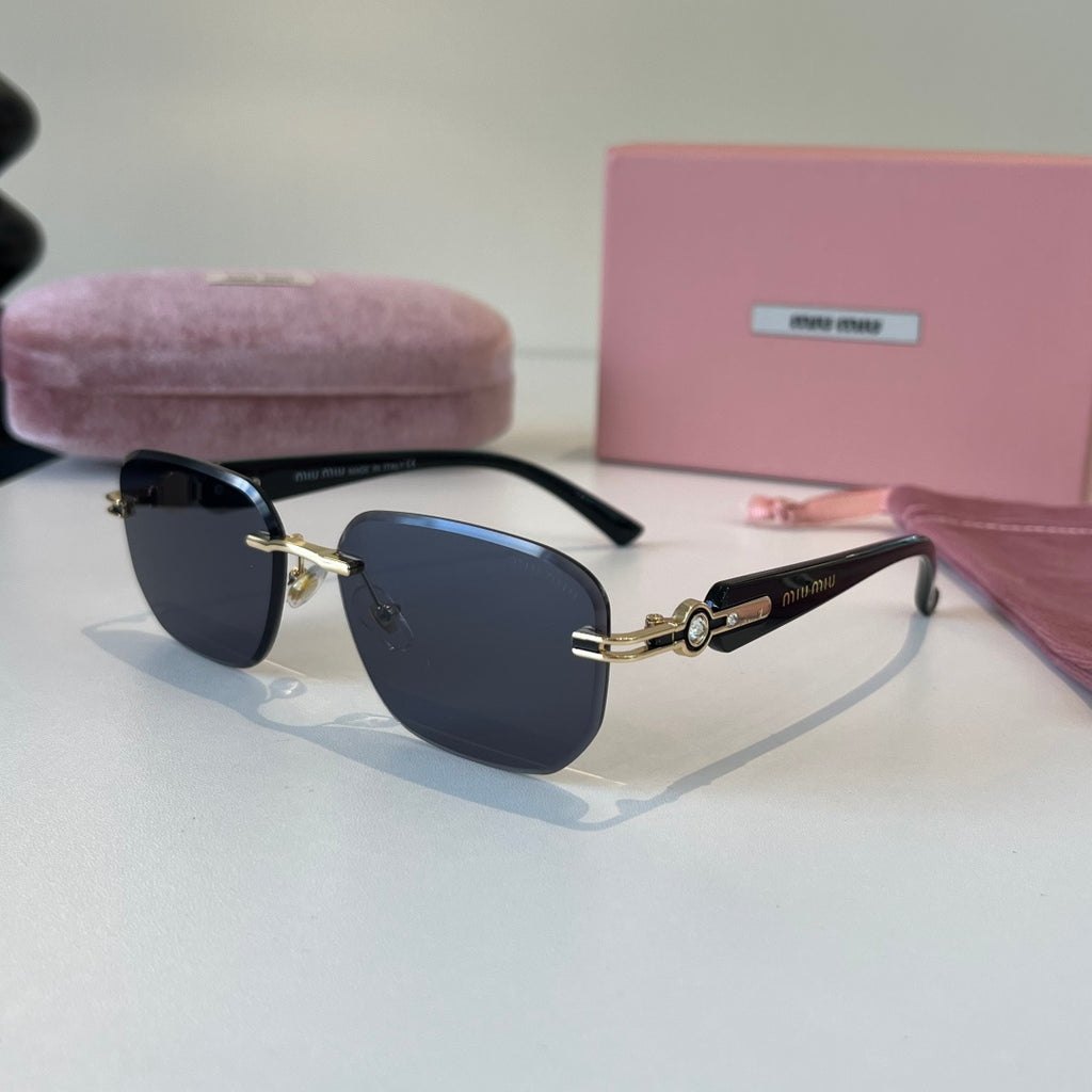 Miu Miu Fashion Silver Lens Sunglasses for Men & Women - 416219 - detail image 3