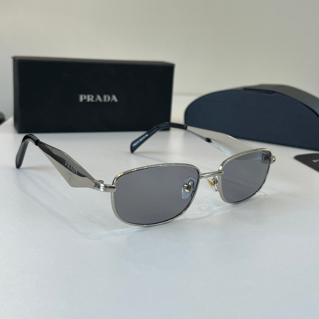 Prada Fashion Silver Lens Sunglasses for Men & Women - 358370