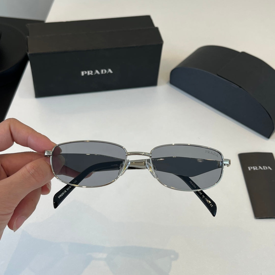 Prada Fashion Silver Lens Sunglasses for Men & Women - 382577 - detail image 5