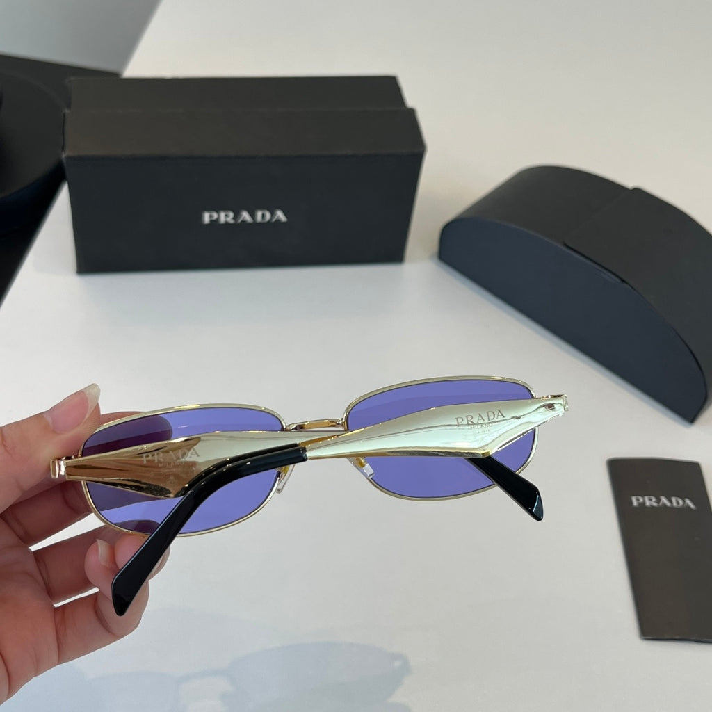 Prada Fashion Blue Lens Sunglasses for Men & Women - 358375 - detail image 7