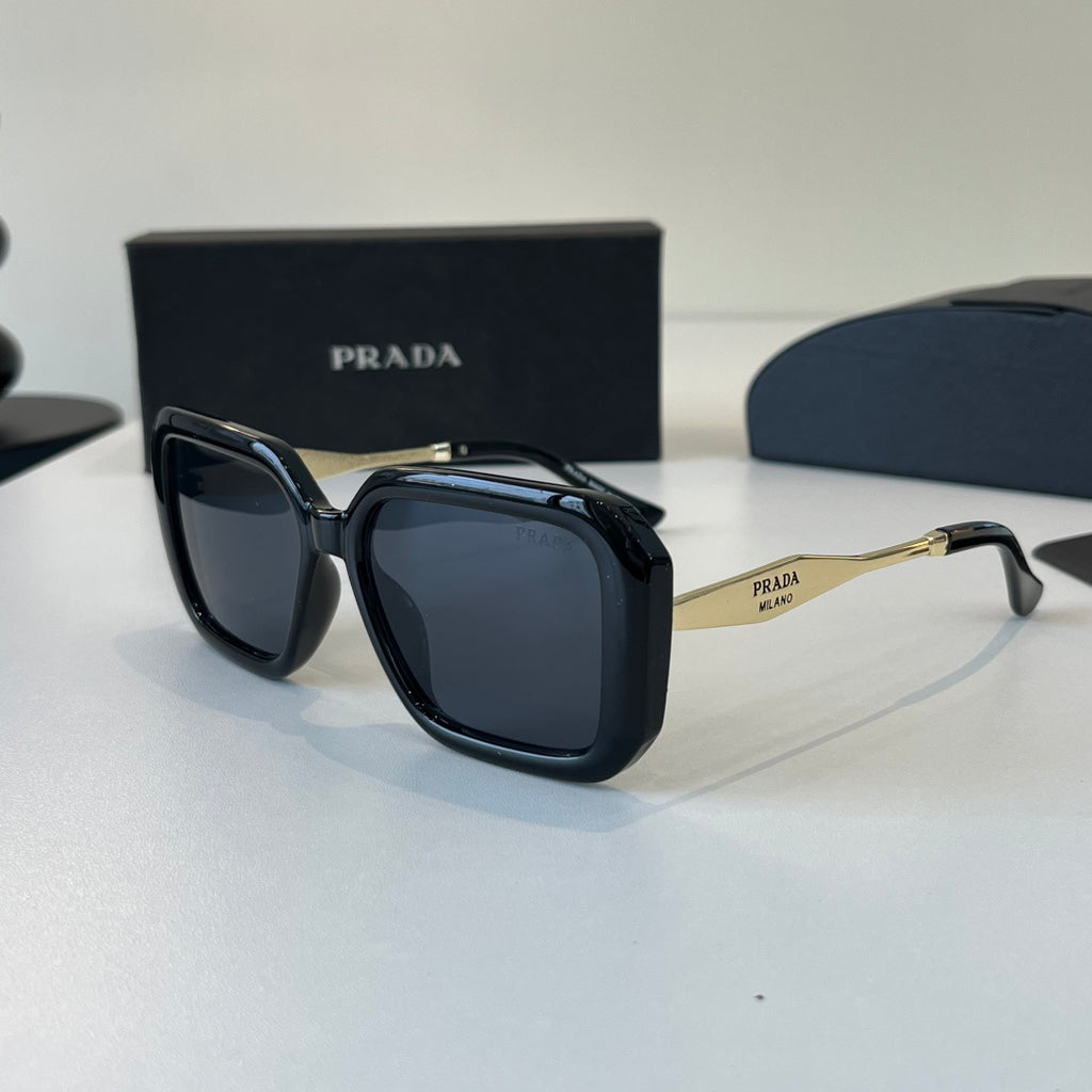 Prada Fashion Black Lens Sunglasses for Men & Women - 358355 - detail image 3