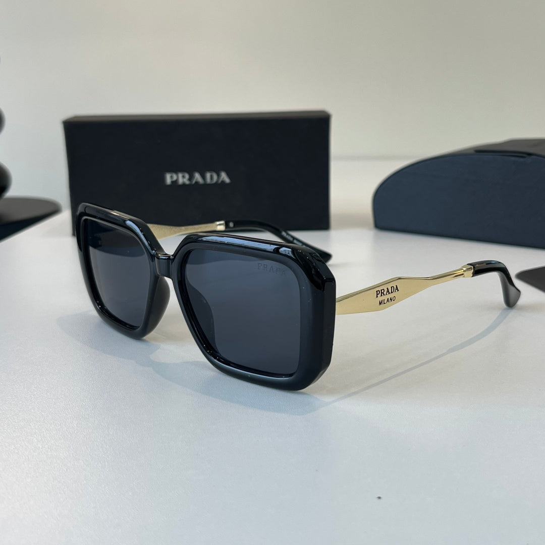 Prada Fashion Black Lens Sunglasses for Men & Women - 358355 - detail image 3