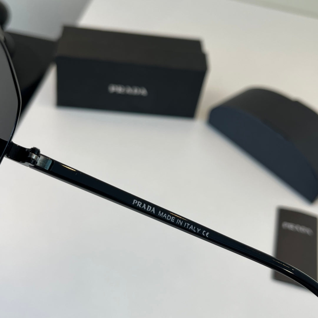 Prada Fashion Black Lens Sunglasses for Men - 358356 - detail image 10