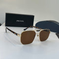 Prada Fashion Brown Lens Sunglasses for Men - 382566