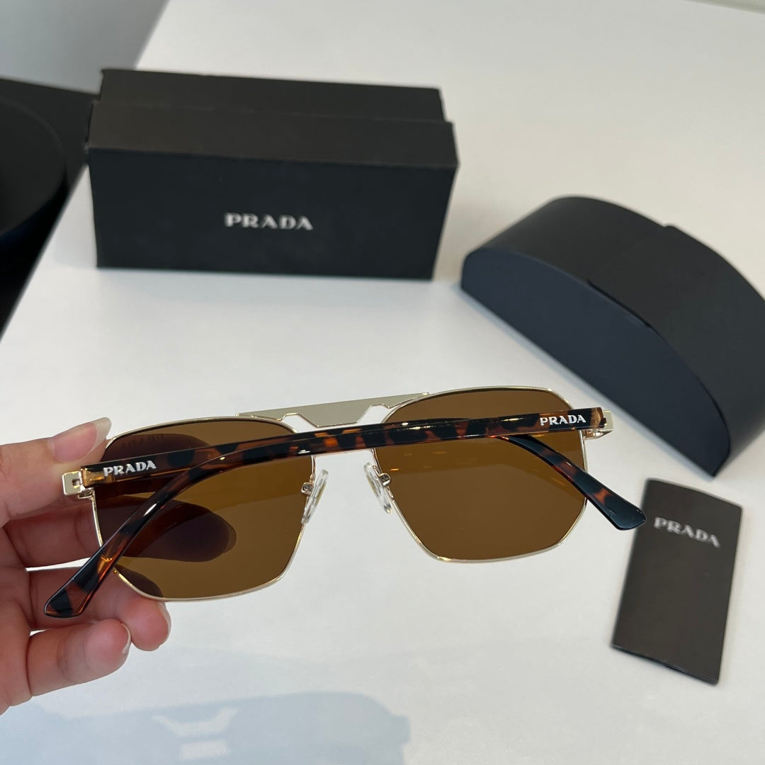 Prada Fashion Brown Lens Sunglasses for Men - 358358 - detail image 8