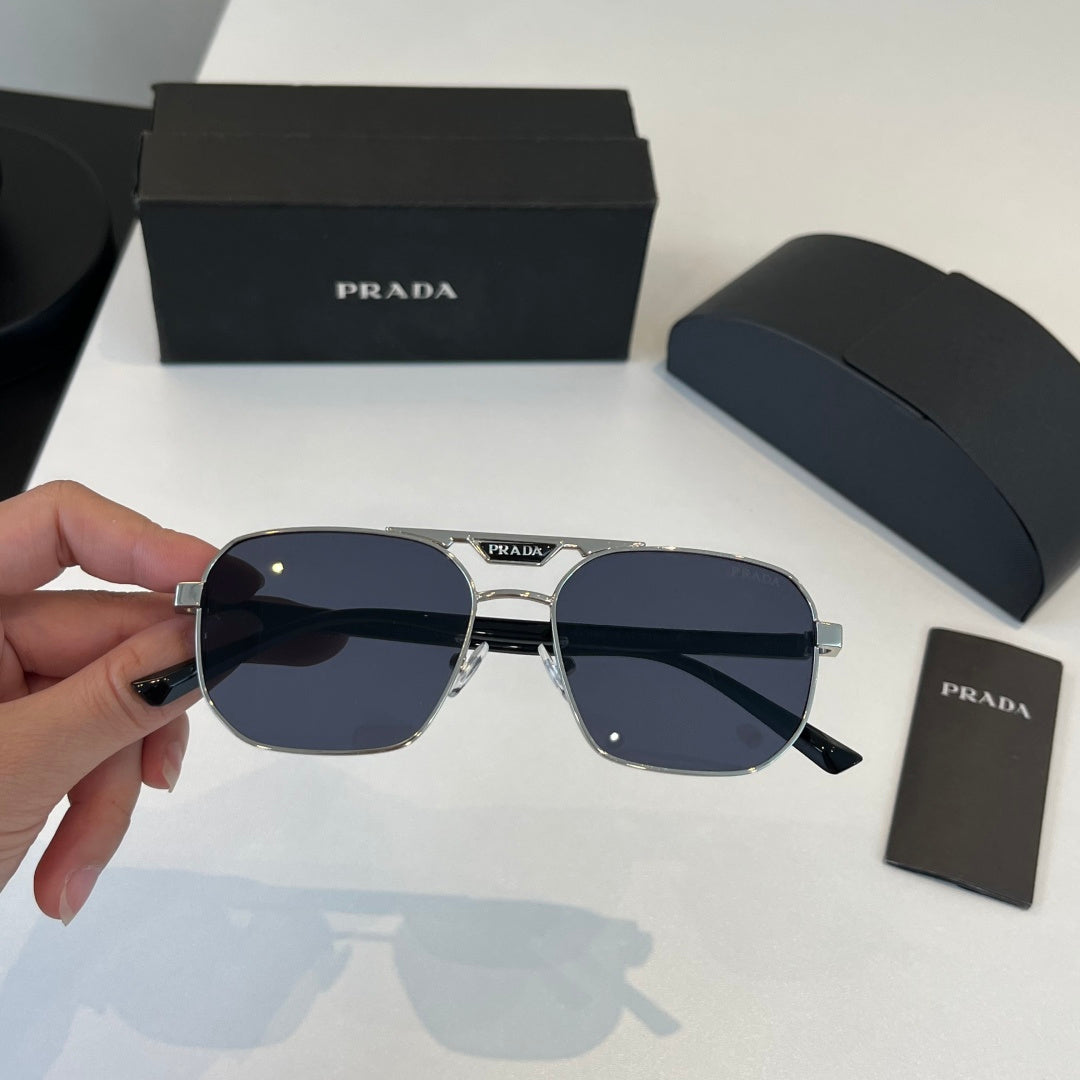 Prada Fashion Black Lens Sunglasses for Men - 382567 - detail image 5