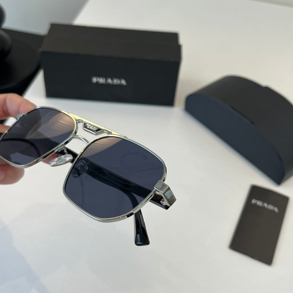 Prada Fashion Black Lens Sunglasses for Men - 358359 - detail image 6