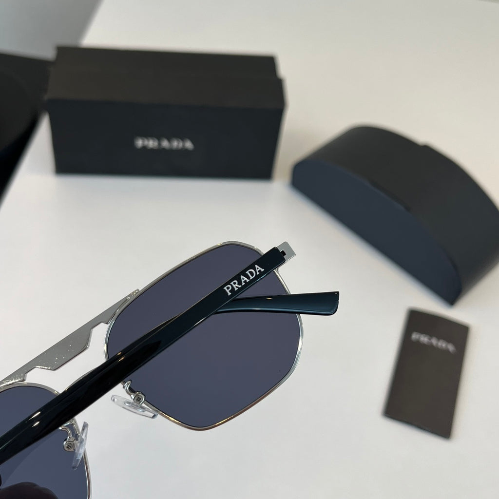 Prada Fashion Black Lens Sunglasses for Men - 358359 - detail image 7