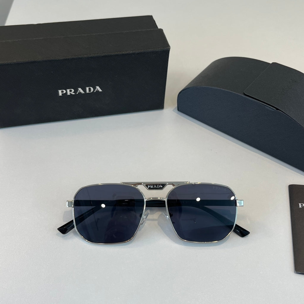 Prada Fashion Black Lens Sunglasses for Men - 358359 - detail image 4