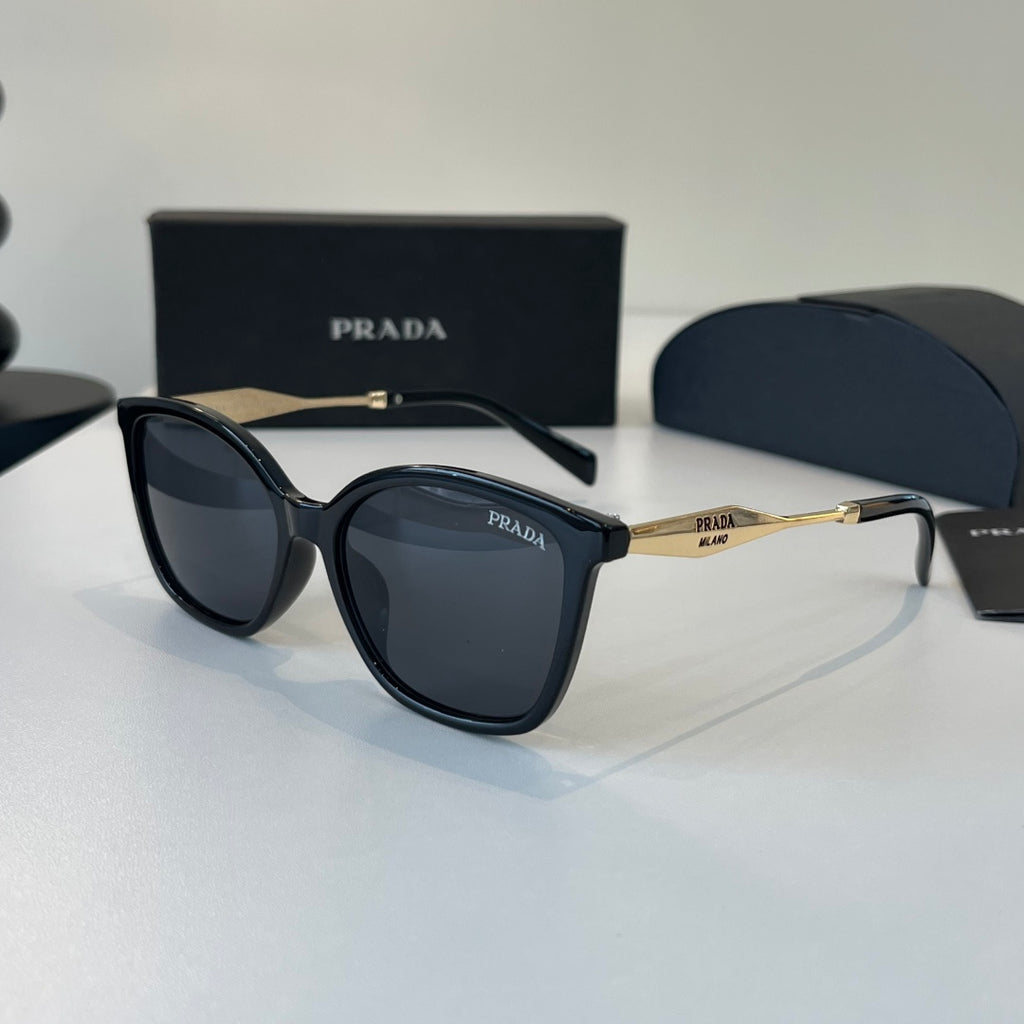 Prada Fashion Black Lens Sunglasses for Men - 358361 - detail image 3