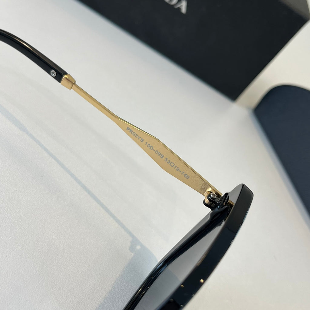 Prada Fashion Black Lens Sunglasses for Men - 382570 - detail image 9