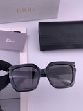 Dior CD9990 Polarized Square Black Lens Sunglasses for Women - 358169