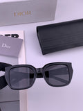 Dior CD6820 Polarized Square Black Lens Sunglasses for Women - 358170