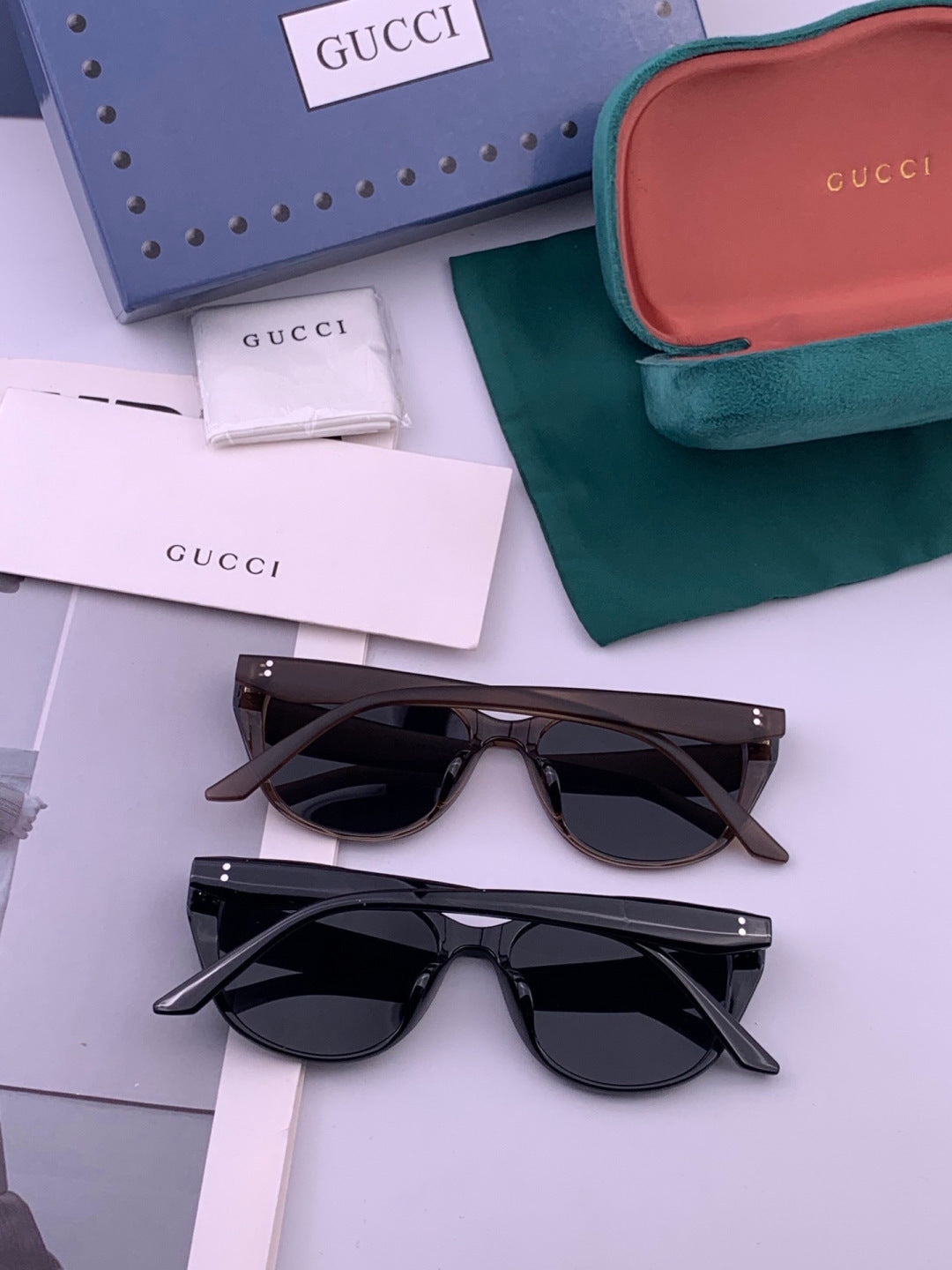 Chanel CH9787 Polarized Oversized Black Lens Sunglasses for Men & Women - detail image 7
