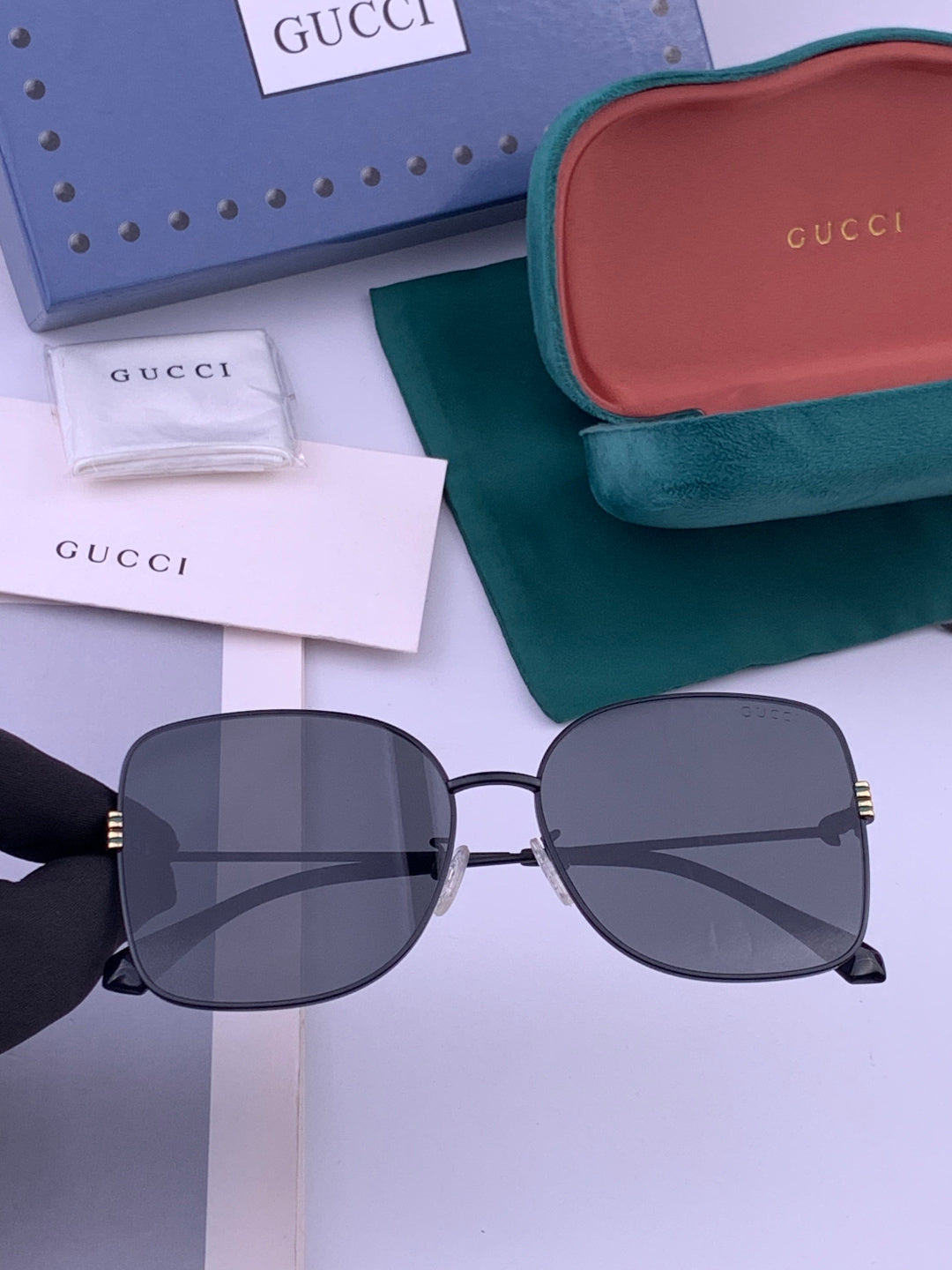 Gucci G2330 Polarized Round Brown Lens Sunglasses for Women - 357882