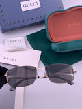 Gucci G4805 Polarized Aviator Black Lens Sunglasses for Men - 357827