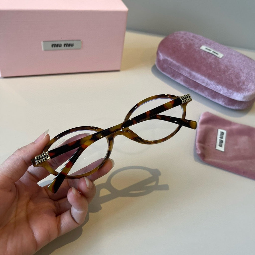 Miu Miu Round Silver Lens Sunglasses for Men & Women - detail image 6