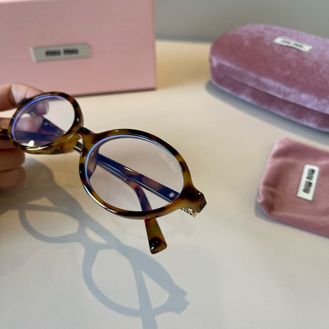 Miu Miu Round Silver Lens Sunglasses for Men & Women - detail image 5