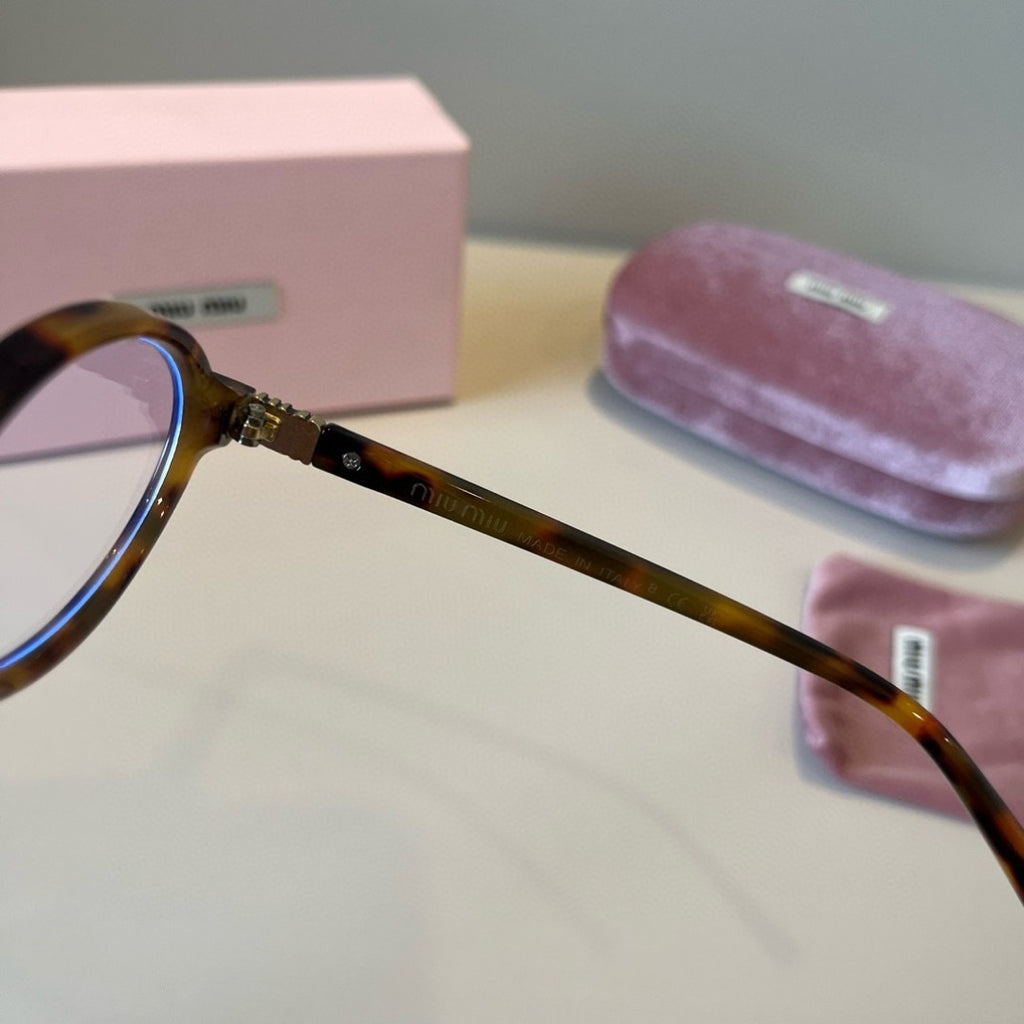 Miu Miu Round Silver Lens Sunglasses for Men & Women - detail image 9