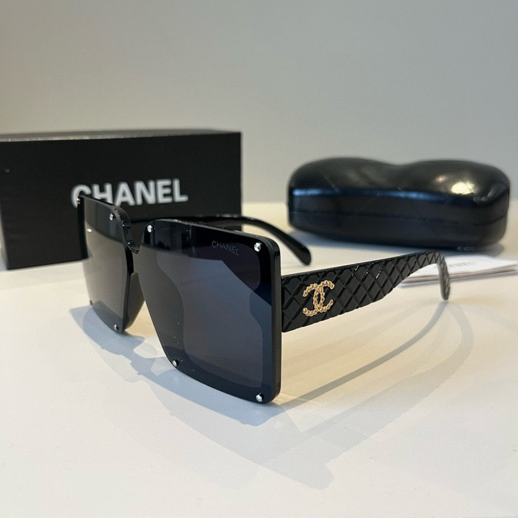 Chanel Square Black Lens Sunglasses for Men & Women - 371856 - detail image 3