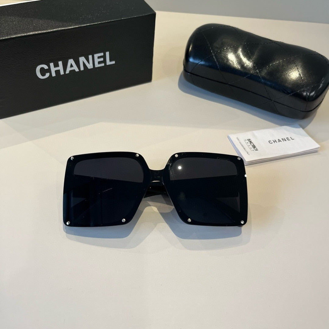 Chanel Square Black Lens Sunglasses for Men & Women - 371856 - detail image 6