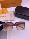 Louis Vuitton L6006 Oversized Red Lens Sunglasses for Men & Women - 371441