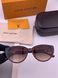 Louis Vuitton L15803 Square Black Lens Sunglasses for Women - 371443