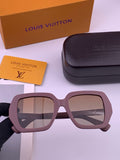 Louis Vuitton L27006 Oversized Brown Lens Sunglasses for Men & Women - 371325