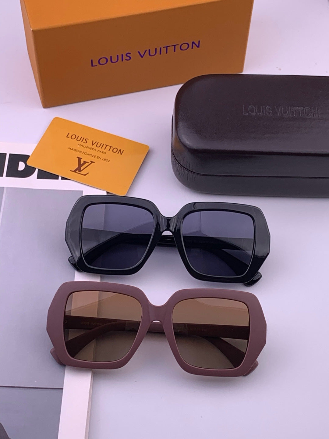 Louis Vuitton L27006 Oversized Brown Lens Sunglasses for Men & Women - 371326 - detail image 7