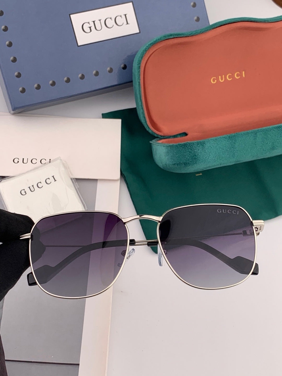 Gucci G6162 Polarized Oversized Black Lens Sunglasses for Men & Women - 371534
