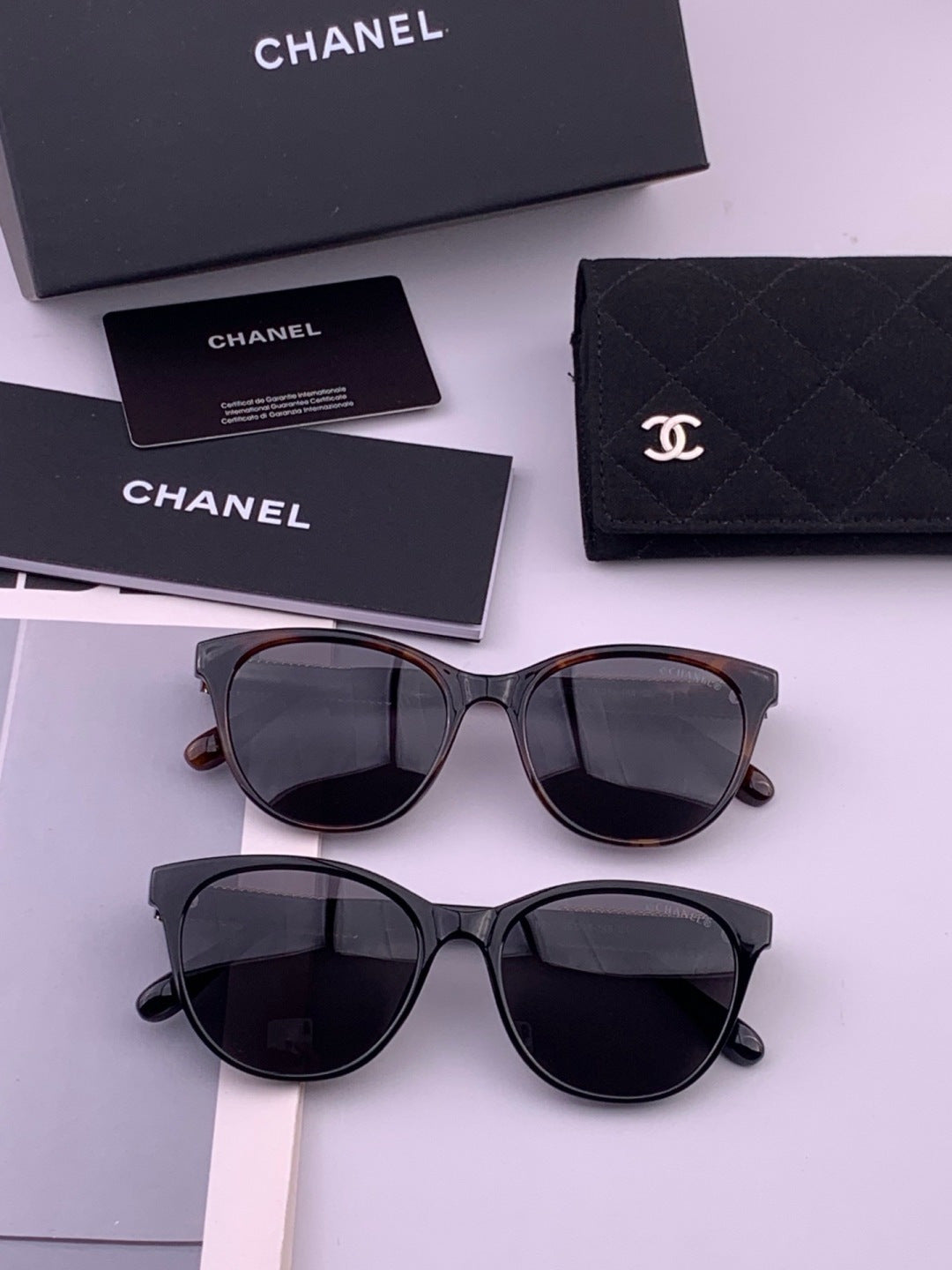 Chanel CH7821 Polarized Round Brown Lens Sunglasses for Men & Women - 382310 - detail image 7
