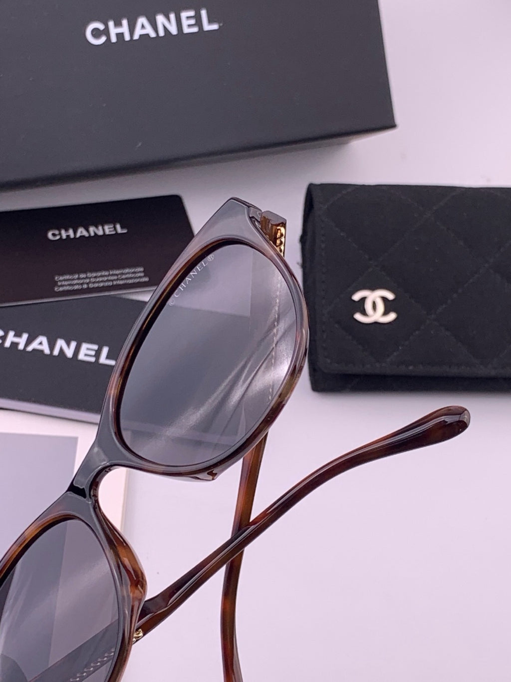Chanel CH7821 Polarized Round Brown Lens Sunglasses for Men & Women - 382310 - detail image 4