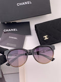Chanel CH9787 Polarized Oversized Gray Lens Sunglasses for Men & Wome - 382312