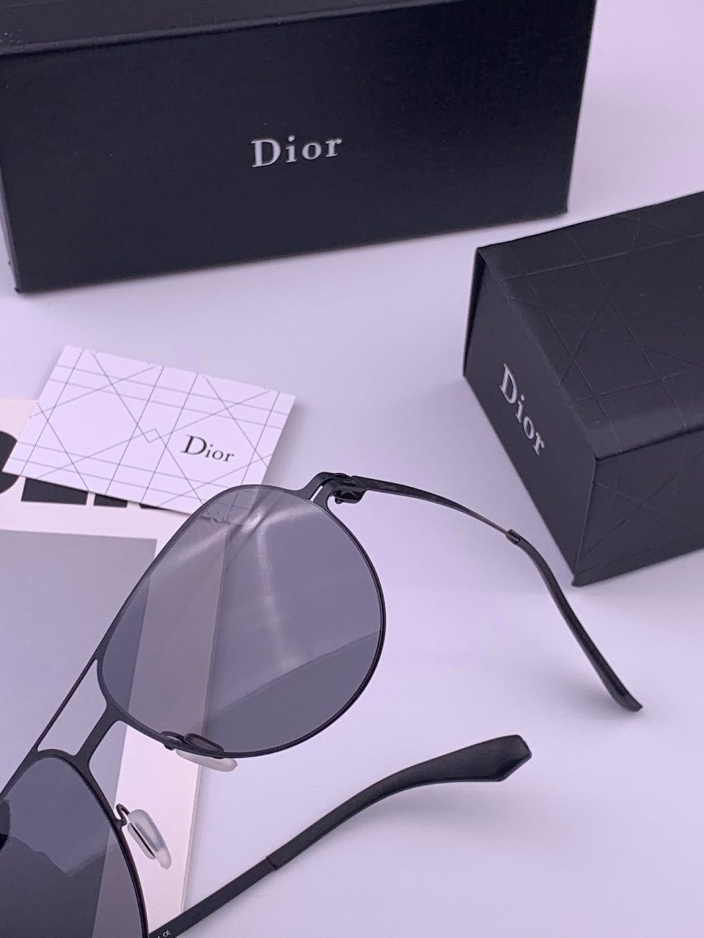 Dior 2503 Oversized Orange Lens Sunglasses for Men & Women - 382357 - detail image 3