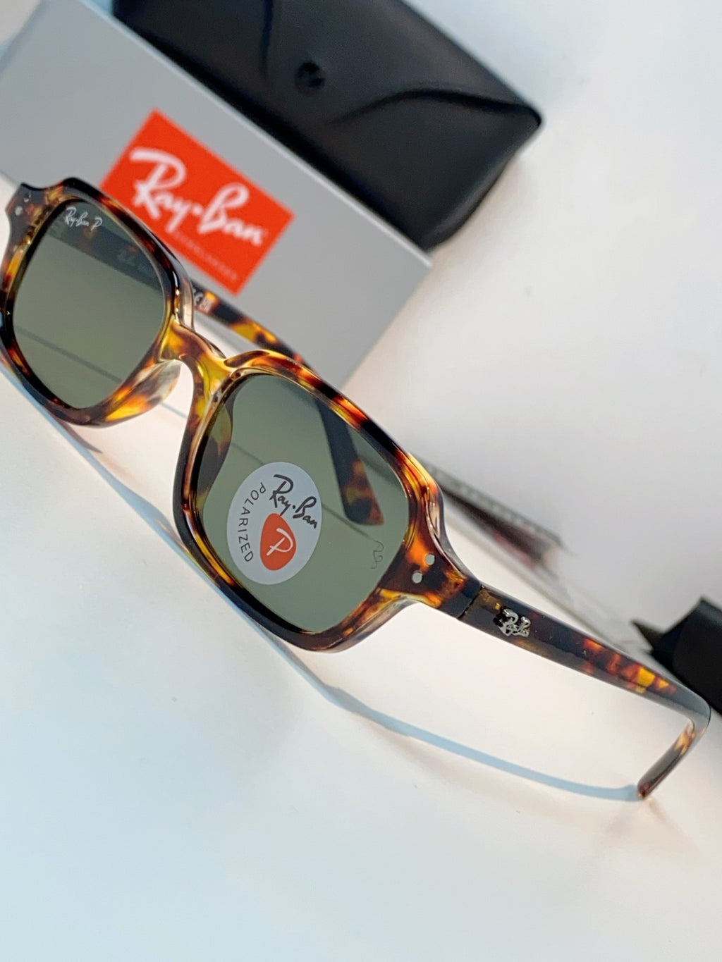 Ray-Ban RB4455 Polarized Square Brown Lens Sunglasses for Men & Women - 399520 - detail image 7