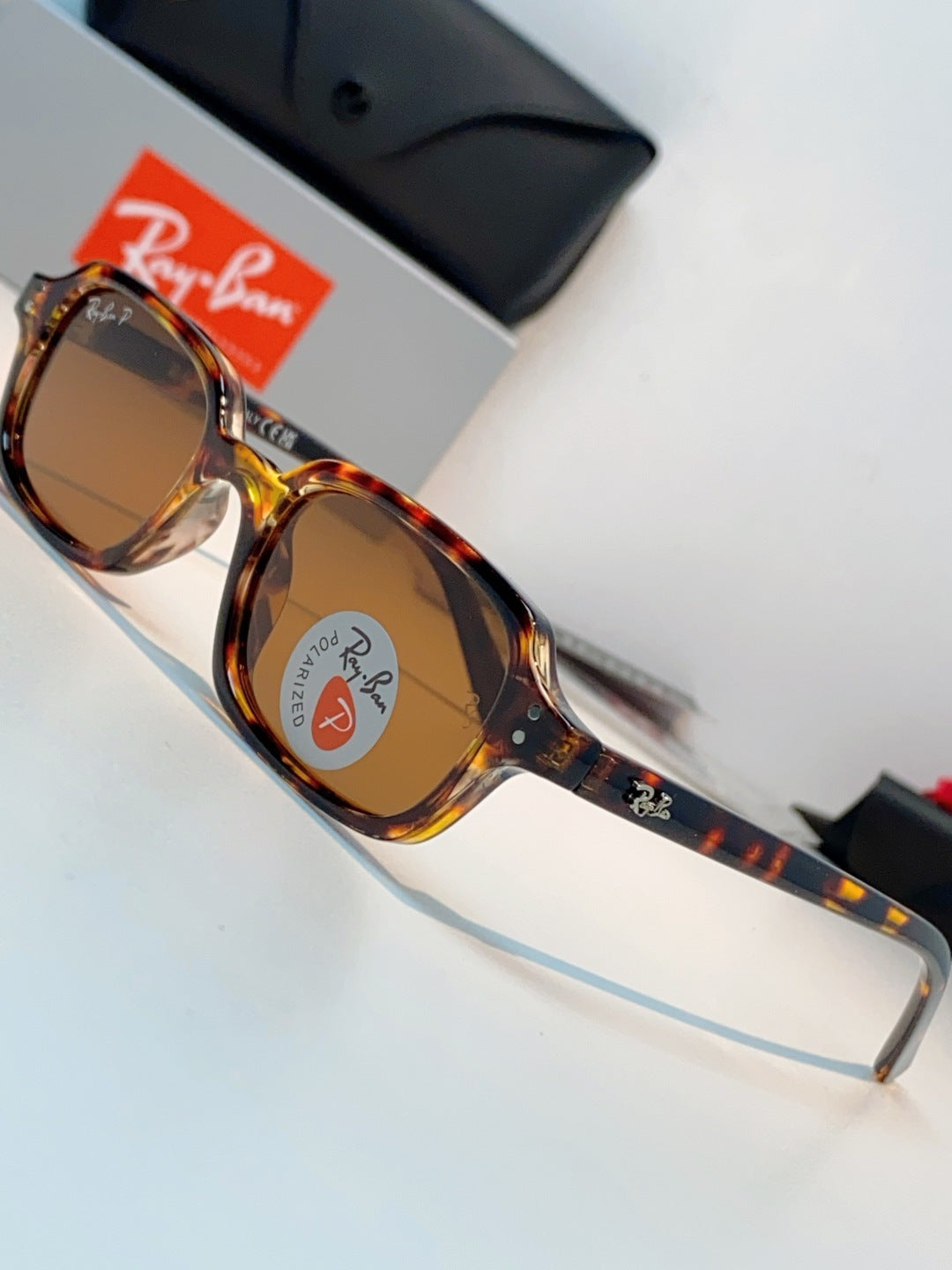 Ray-Ban RB4455 Polarized Square Brown Lens Sunglasses for Men & Women - 399521 - detail image 7