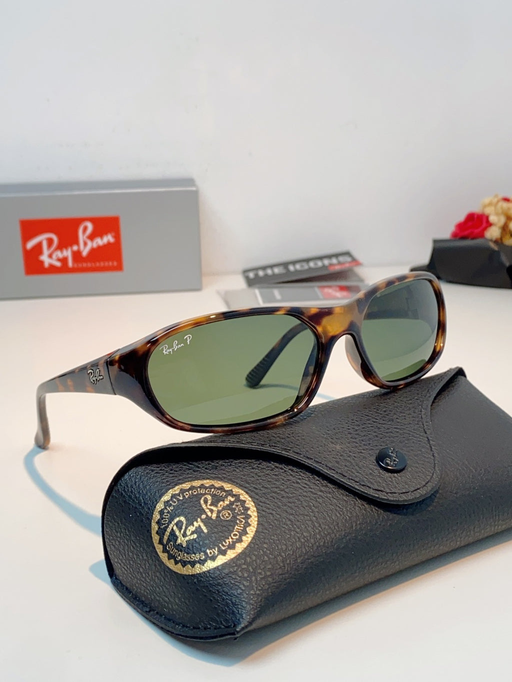 Ray-Ban RB2016 Slim Brown Lens Sunglasses for Men & Women - 416696 - detail image 11