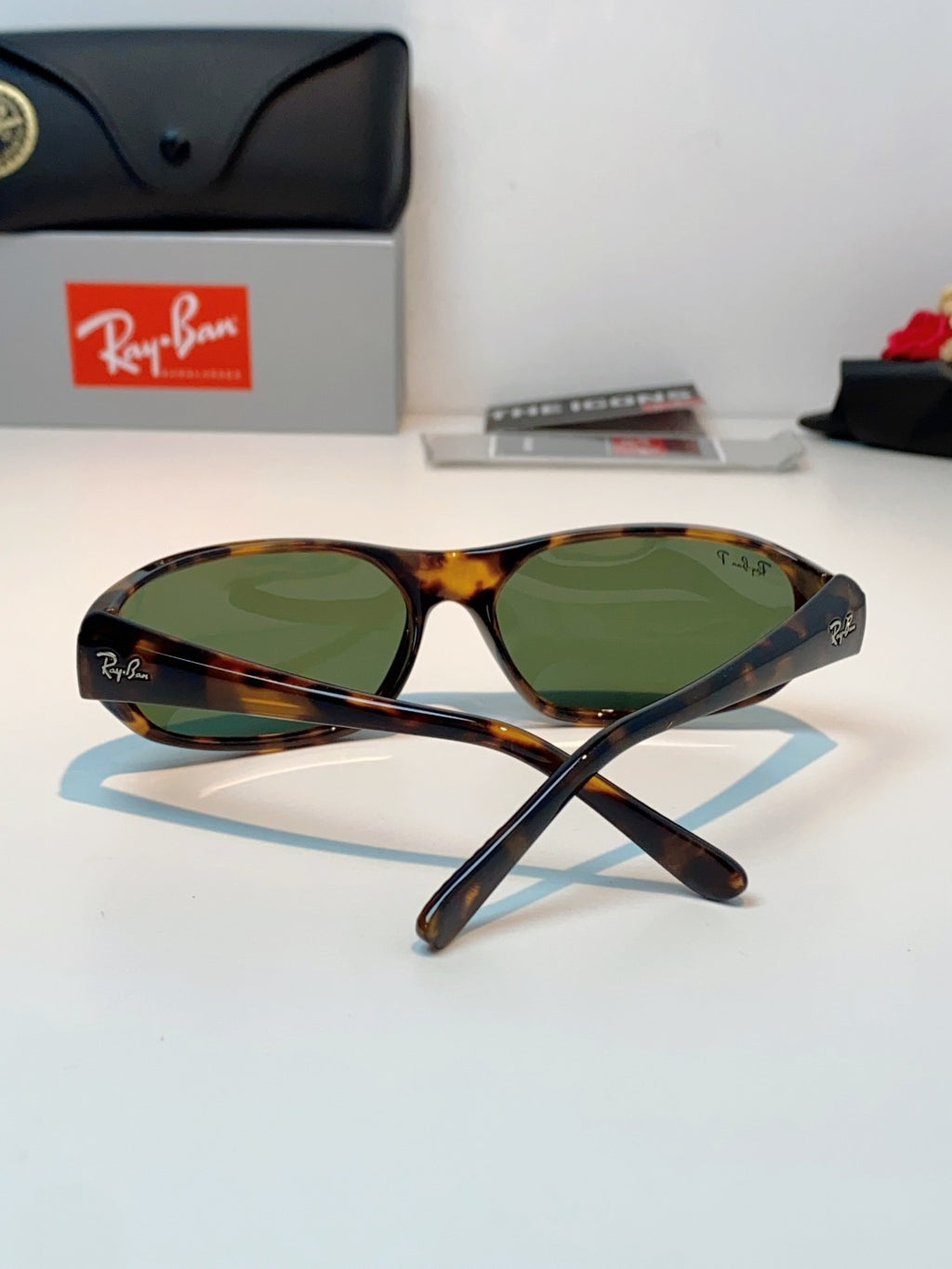 Ray-Ban RB2016 Slim Brown Lens Sunglasses for Men & Women - 416696 - detail image 3