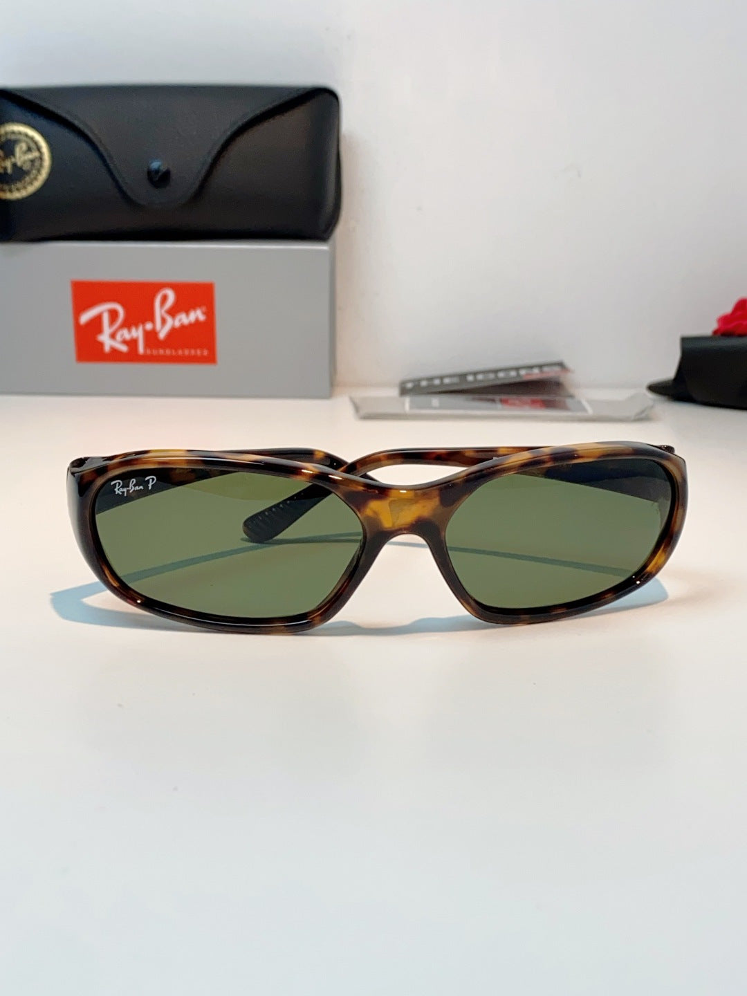 Ray-Ban RB2016 Slim Brown Lens Sunglasses for Men & Women - 416696 - detail image 2