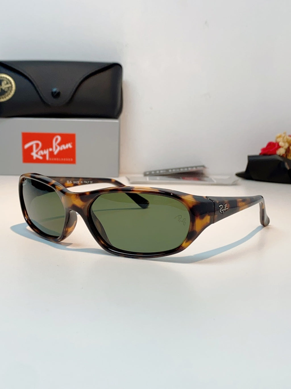 Ray-Ban RB2016 Slim Brown Lens Sunglasses for Men & Women - 416696
