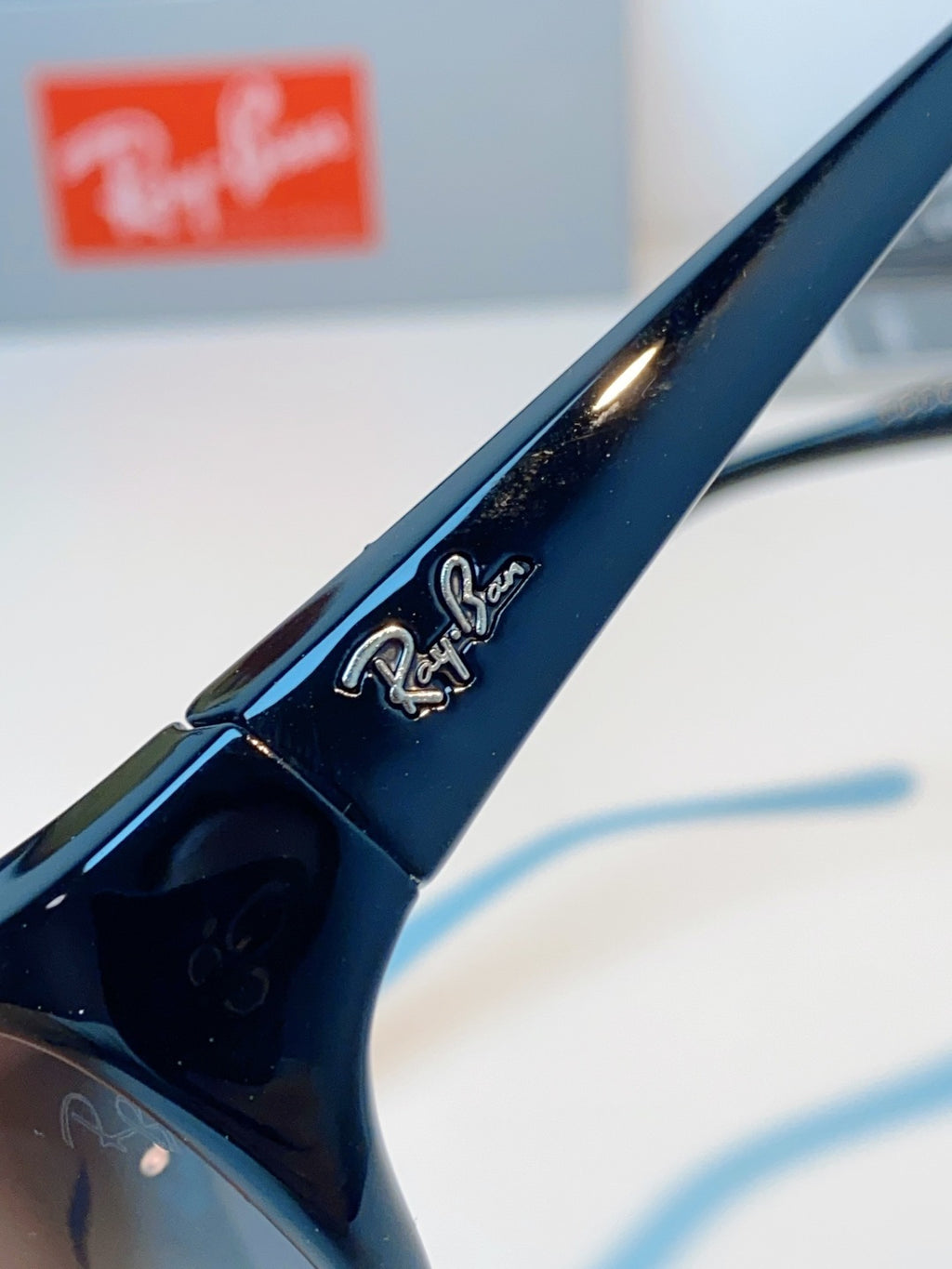 Ray-Ban RB2016 Slim Black Lens Sunglasses for Men & Women - 416698 - detail image 8