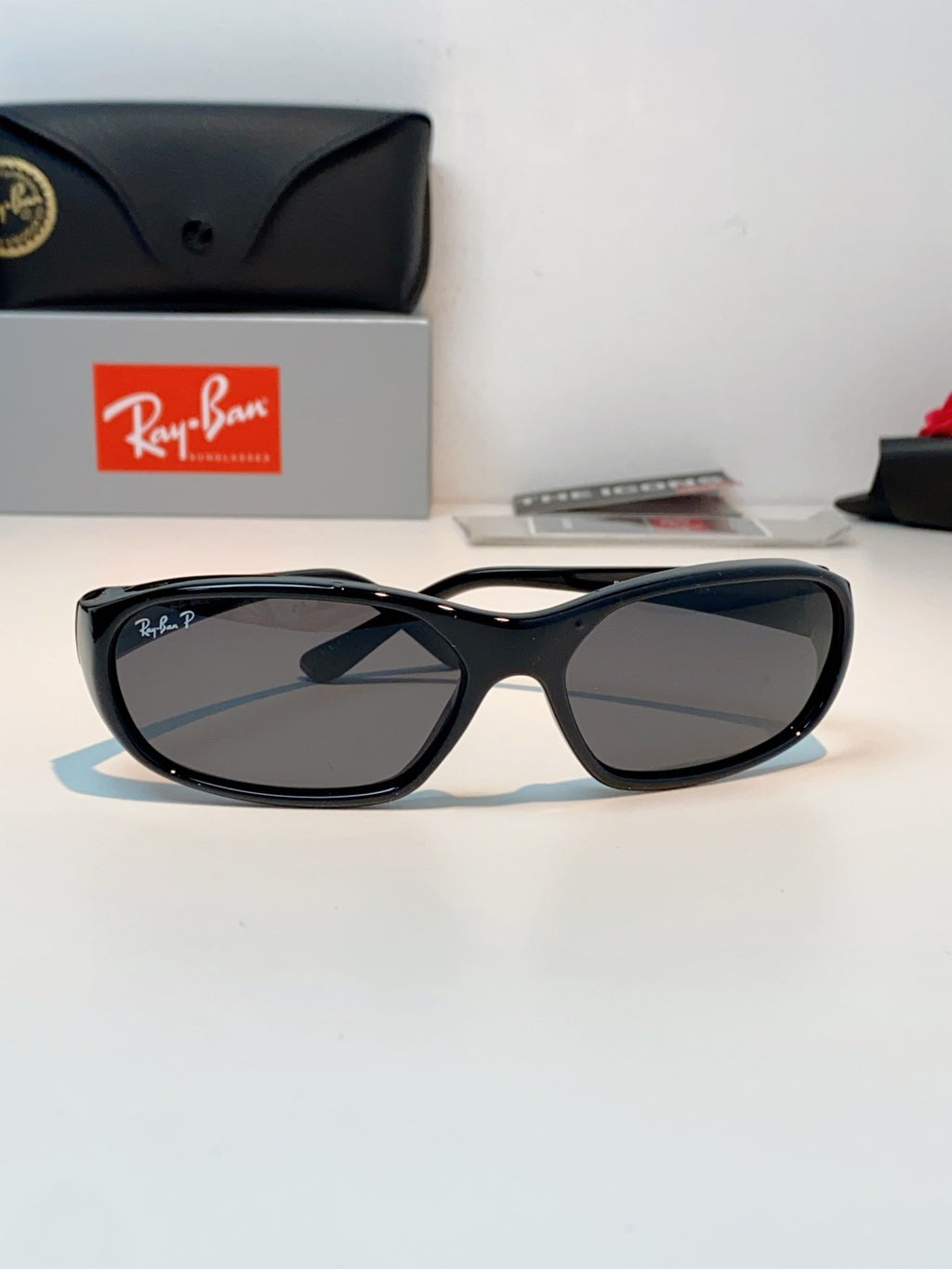 Ray-Ban RB2016 Slim Black Lens Sunglasses for Men & Women - 416698 - detail image 2