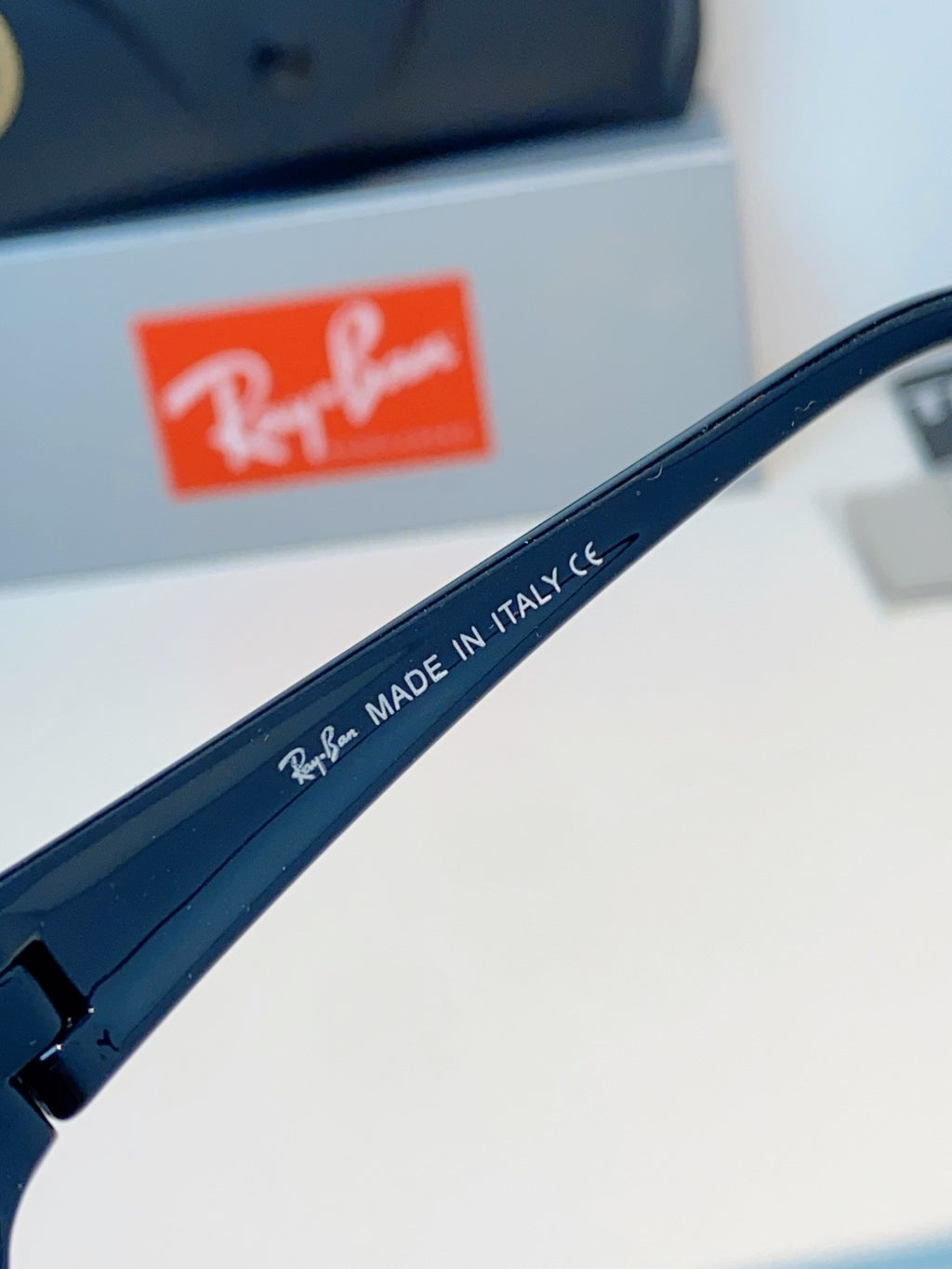 Ray-Ban RB2016 Slim Black Lens Sunglasses for Men & Women - 416698 - detail image 9