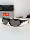 Ray-Ban RB2016 Slim Black Lens Sunglasses for Men & Women - 416698