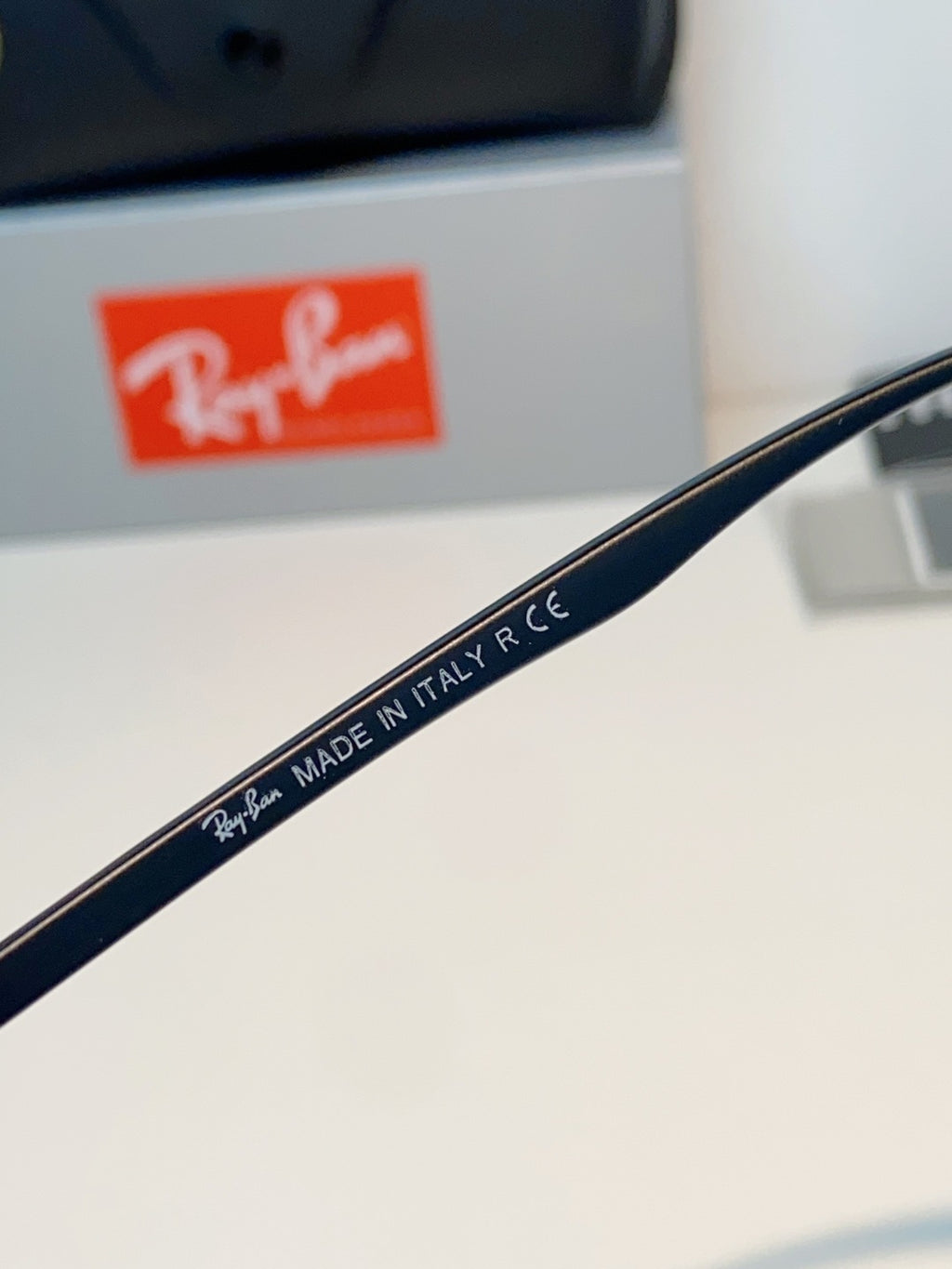 Ray-Ban Polarized Round Blue Lens Sunglasses for Men & Women - detail image 9