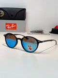 Ray-Ban Polarized Round Blue Lens Sunglasses for Men & Women - 450091
