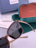 Gucci G07711 Round Black Lens Sunglasses for Men & Women - 382105