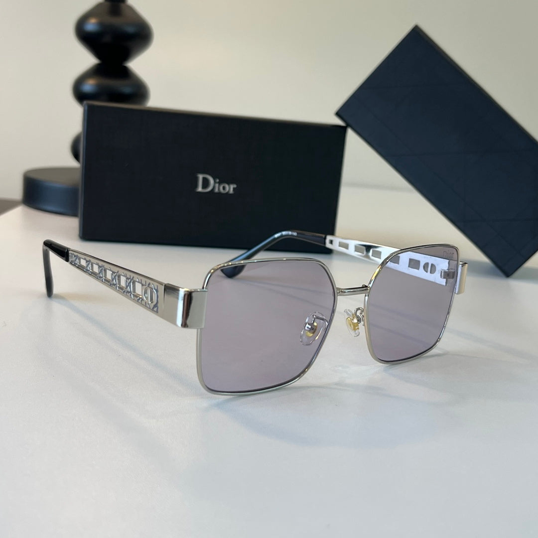 Dior Fashion Silver Lens Sunglasses for Men & Women - 486854