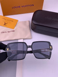 Louis Vuitton L77004 Oversized Blue Lens Sunglasses for Men & Women - 398220