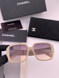 Chanel CH87004 Oversized Red Lens Sunglasses for Men & Women - 398651
